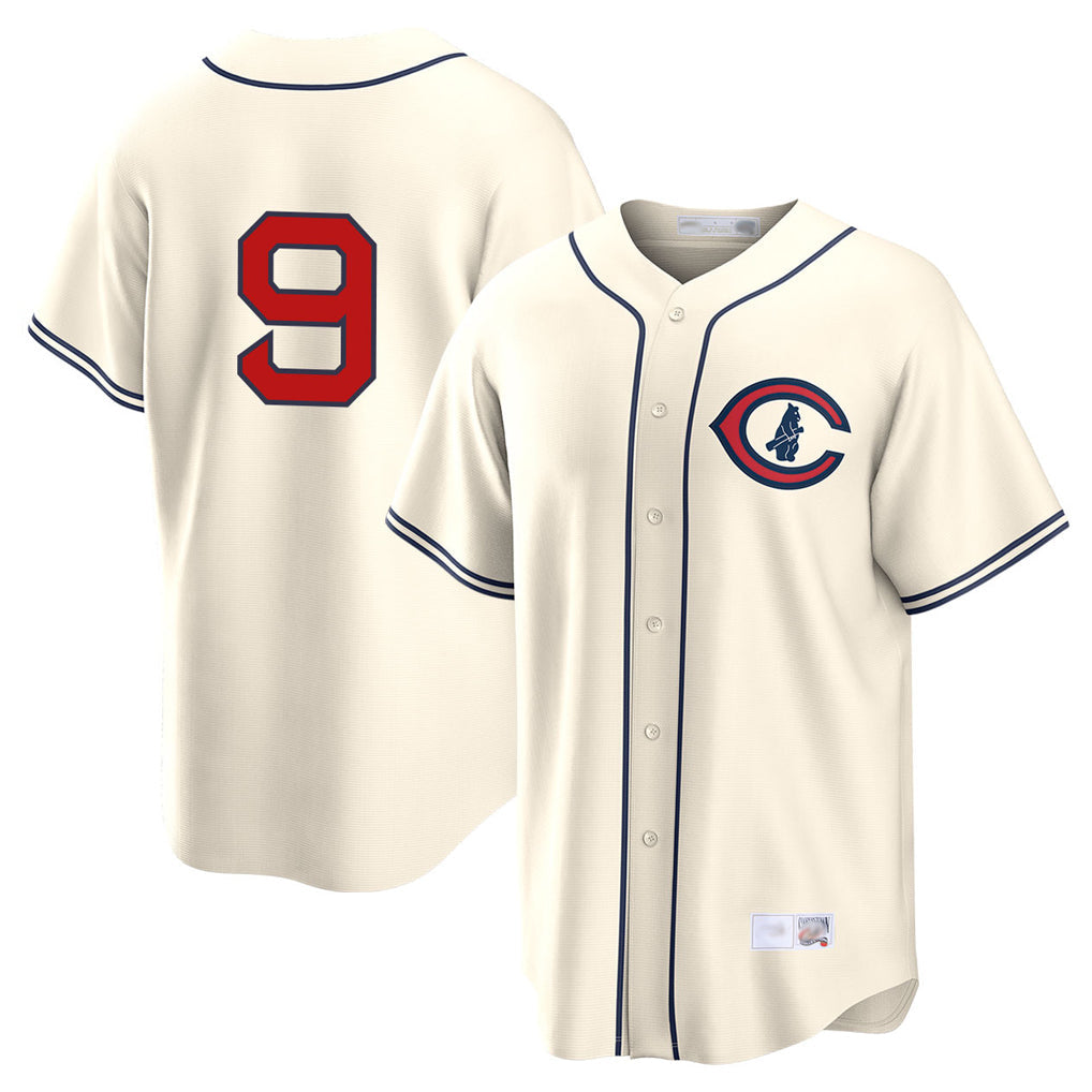 Kooe C.Cubs #9 Miguel Amaya Player Cream Field of Dreams Home Game Stitched Jerseys