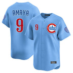 Kooe C.Cubs #9 Miguel Amaya Player Light Blue Limited Home Stitched Jerseys