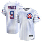 Kooe C.Cubs #9 Miguel Amaya Player White Limited Home Game Stitched Jerseys