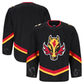 Kooe C.Flames Black Alternate Authentic Pro Jerseys