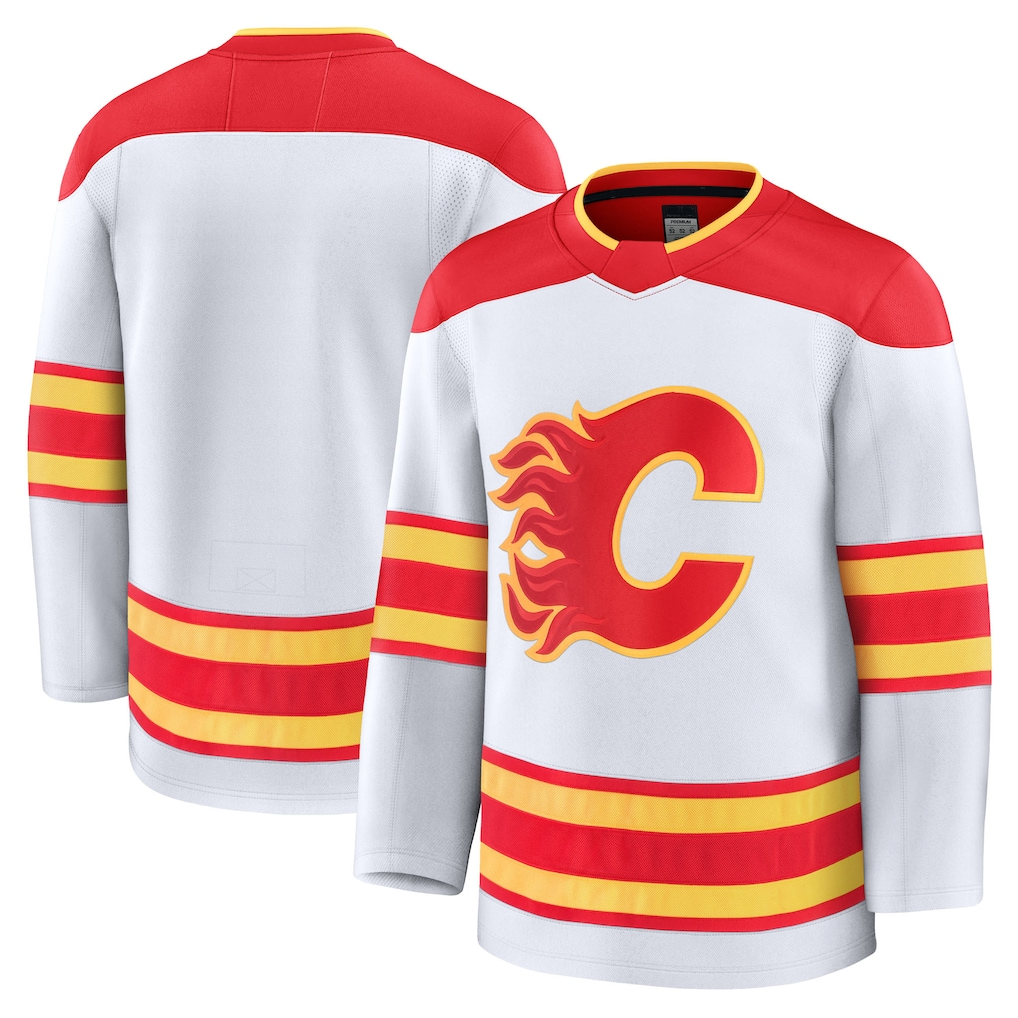 Kooe C.Flames White Away Premium Jerseys