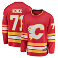 Kooe C.Flames #71 Simon Nemec Red Home Breakaway Jerseys