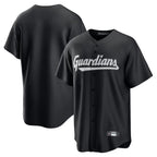 Kooe C.Guardians Black Home Game Blank Player Stitched Jerseys