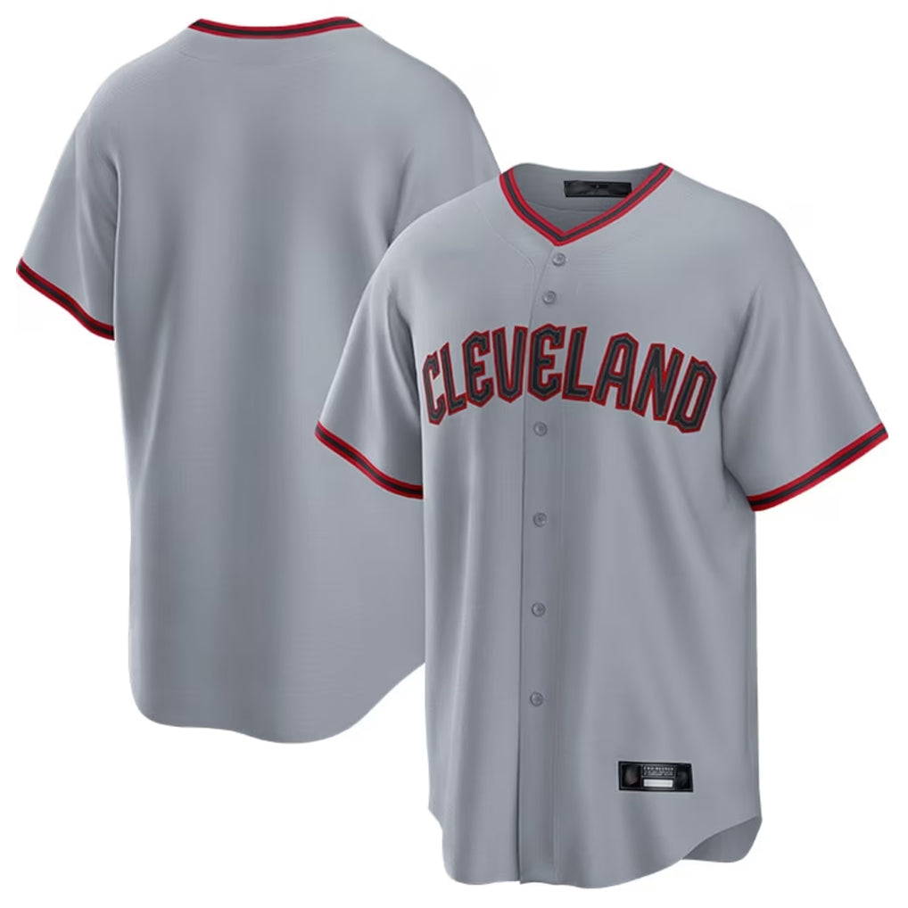 Kooe C.Guardians Gray Home Game Blank Player Stitched Jerseys