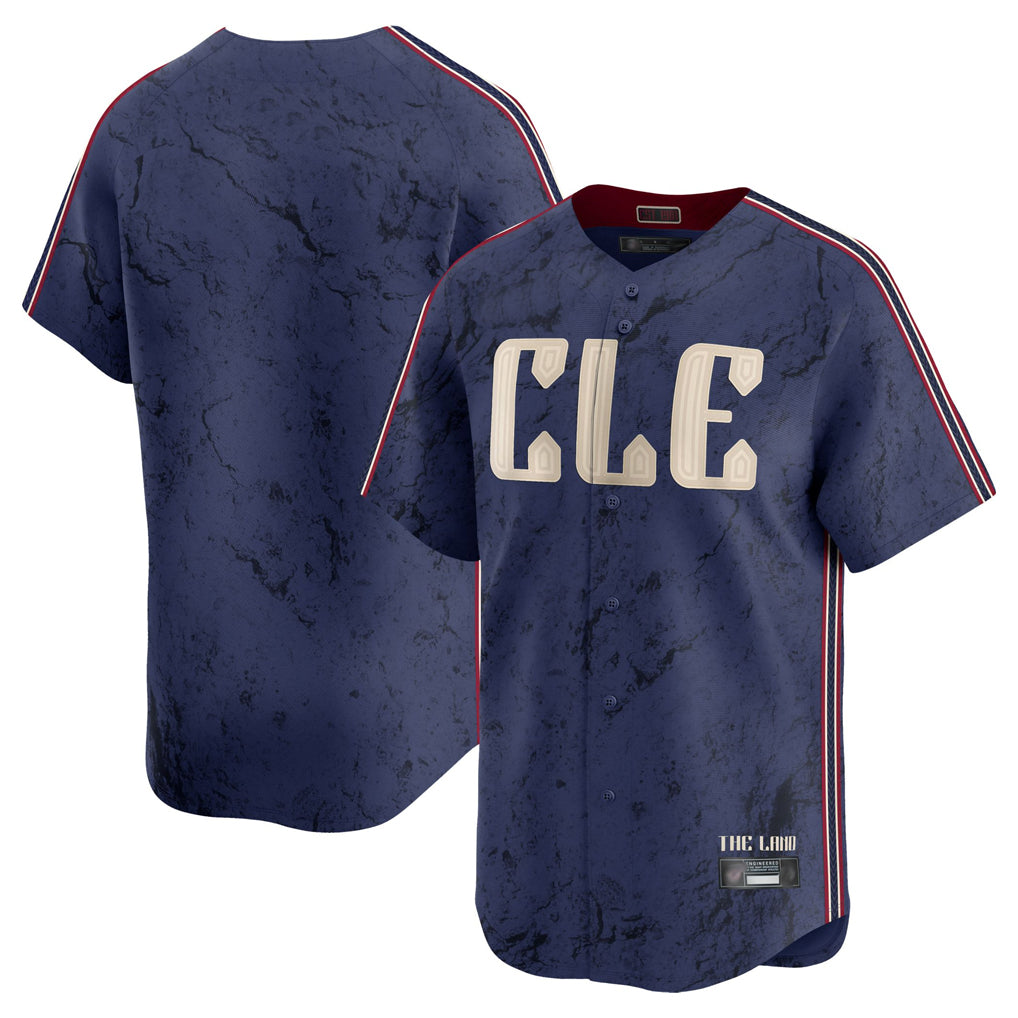 Kooe C.Guardians Navy City Connect Limited Home Blank Player Stitched Jerseys