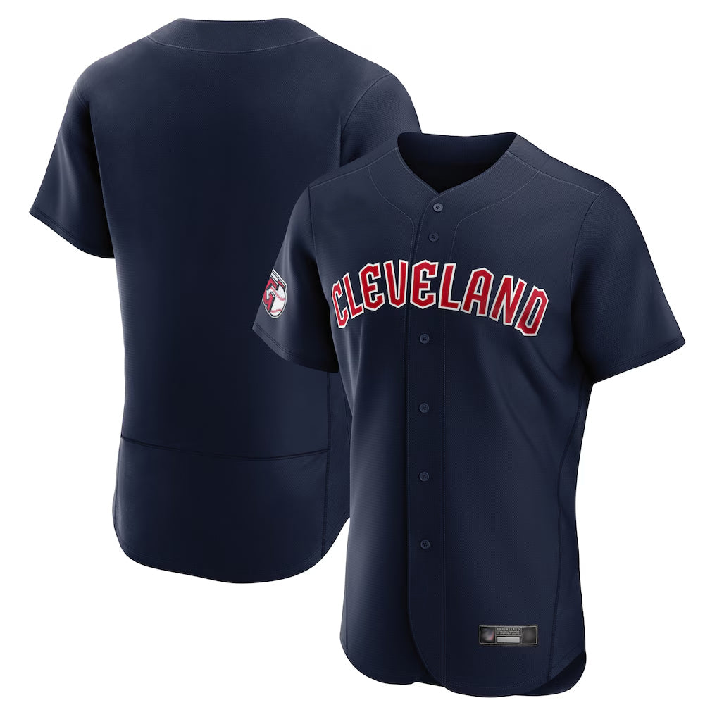 Kooe C.Guardians Navy Limited Elite Home Game Blank Player Stitched Jerseys