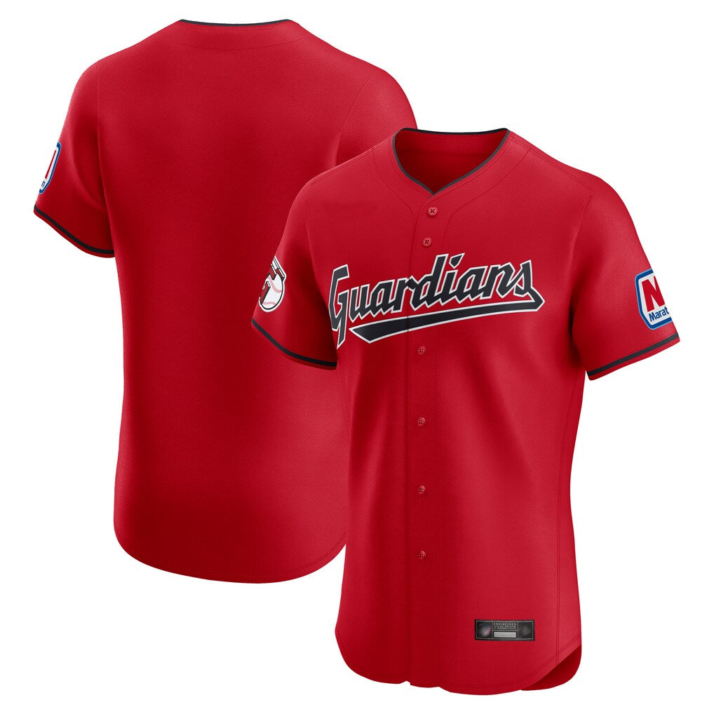 Kooe C.Guardians Red Limited Elite Home Blank Player Stitched Jerseys