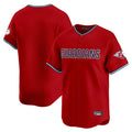 Kooe C.Guardians Red Limited Home Blank Player Stitched Jerseys