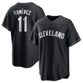 Kooe C.Guardians #11 Jose Ramirez Player Black Home Game Stitched Jerseys