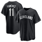 Kooe C.Guardians #11 Jose Ramirez Player Black Home Game Stitched Jerseys