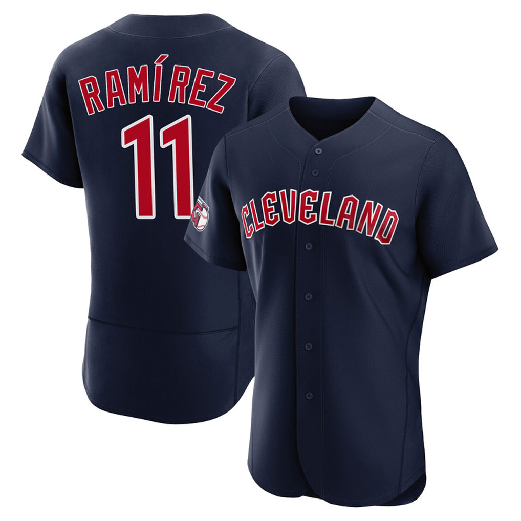 Kooe C.Guardians #11 Jose Ramirez Player Navy Limited Elite Home Stitched Jerseys