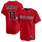 Kooe C.Guardians #11 Jose Ramirez Player Red Limited Home Stitched Jerseys