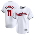 Kooe C.Guardians #11 Jose Ramirez Player White Limited Home Stitched Jerseys