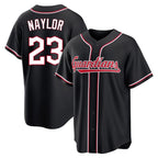 Kooe C.Guardians #23 Bo Naylor Player Black Fashion Out Home Game Stitched Jerseys
