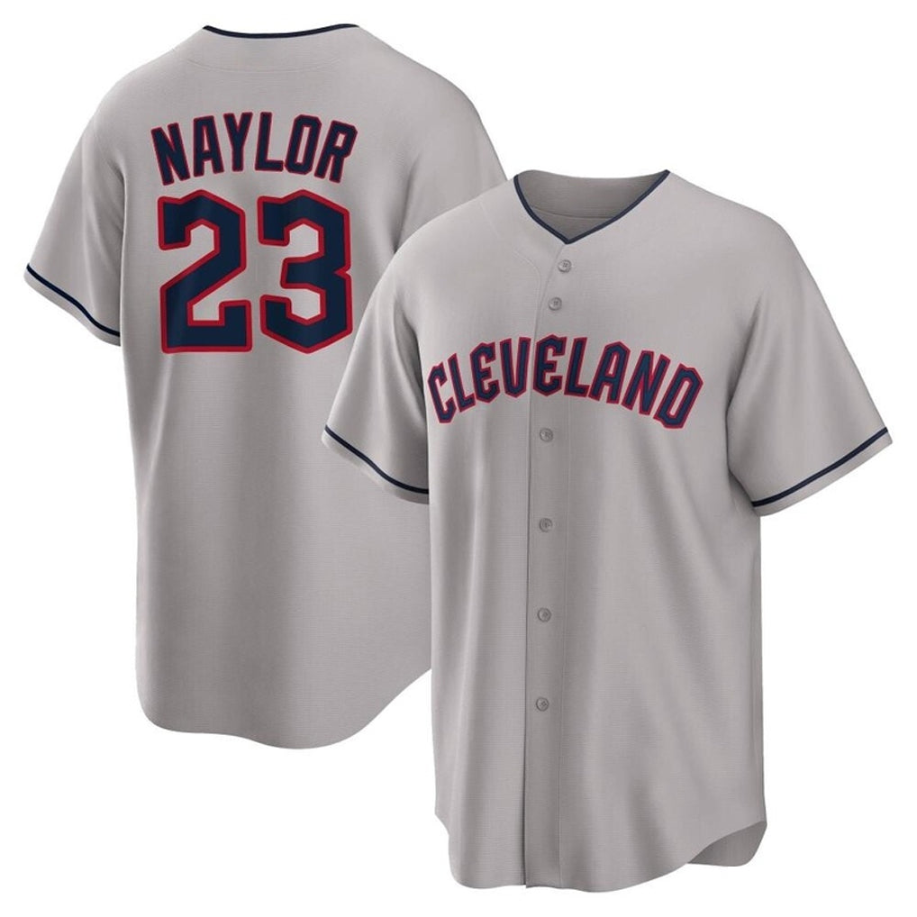 Kooe C.Guardians #23 Bo Naylor Player Gray Game Home Stitched Jerseys