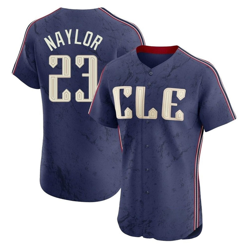 Kooe C.Guardians #23 Bo Naylor Player Navy City Connect Limited Elite Home Stitched Jerseys