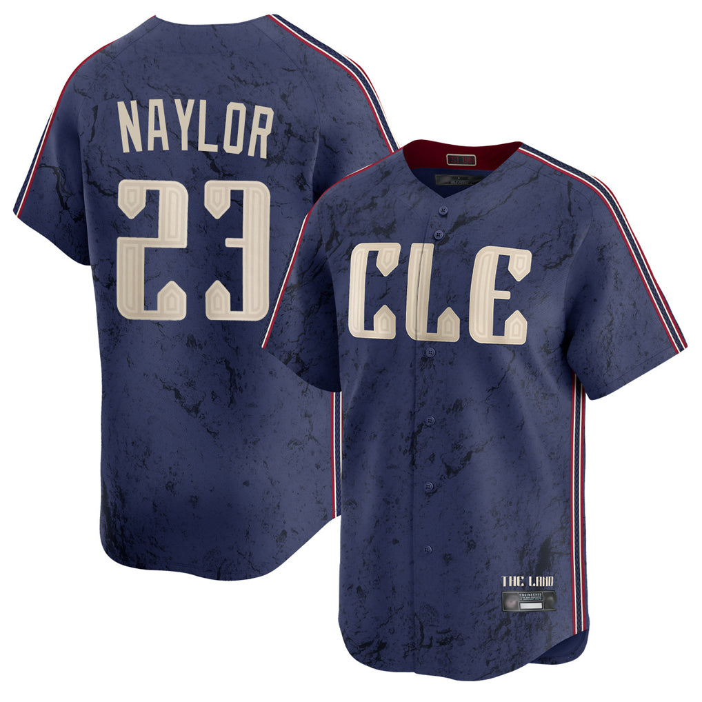 Kooe C.Guardians #23 Bo Naylor Player Navy City Connect Limited Home Stitched Jerseys