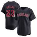 Kooe C.Guardians #23 Bo Naylor Player Navy Limited Home Game Stitched Jerseys