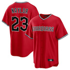 Kooe C.Guardians #23 Bo Naylor Player Red Home Game Stitched Jerseys