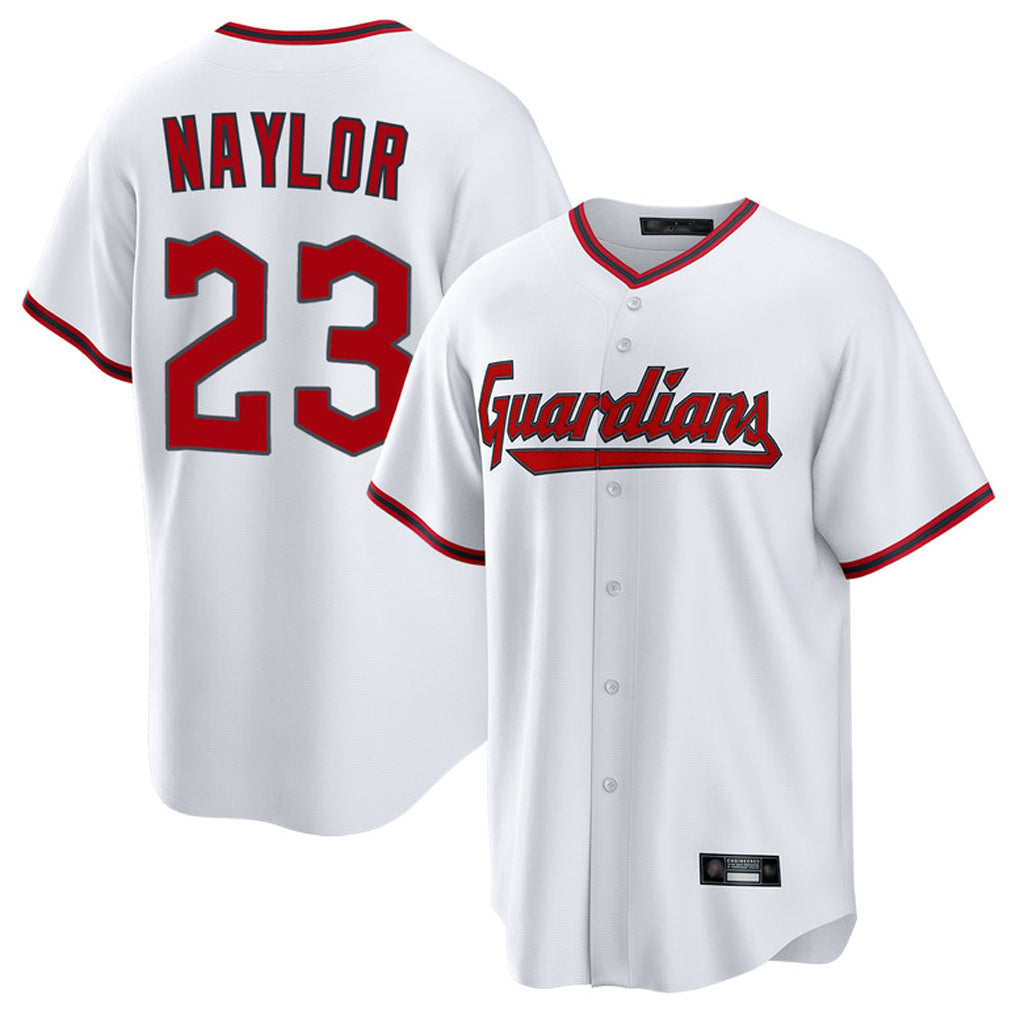 Kooe C.Guardians #23 Bo Naylor Player White Game Home Stitched Jerseys
