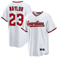 Kooe C.Guardians #23 Bo Naylor Player White Game Home Stitched Jerseys