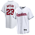Kooe C.Guardians #23 Bo Naylor Player White Home Game Stitched Jerseys