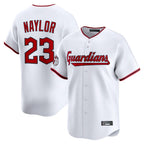 Kooe C.Guardians #23 Bo Naylor Player White Limited Home Game Stitched Jerseys