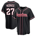 Kooe C.Guardians #27 Austin Hedges Player Black Fashion Out Home Game Stitched Jerseys