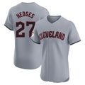 Kooe C.Guardians #27 Austin Hedges Player Gray Road Limited Elite Home Stitched Jerseys