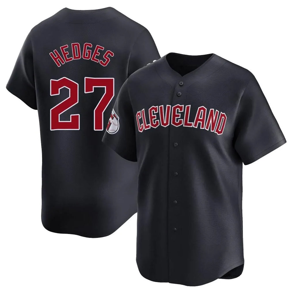 Kooe C.Guardians #27 Austin Hedges Player Navy Limited Home Game Stitched Jerseys