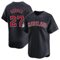 Kooe C.Guardians #27 Austin Hedges Player Navy Limited Home Game Stitched Jerseys
