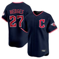 Kooe C.Guardians #27 Austin Hedges Player Navy Limited Home Stitched Jerseys