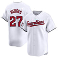 Kooe C.Guardians #27 Austin Hedges Player White Limited Home Stitched Jerseys