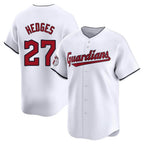 Kooe C.Guardians #27 Austin Hedges Player White Limited Home Stitched Jerseys