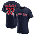 Kooe C.Guardians #32 Gavin Williams Player Navy Limited Elite Home Stitched Jerseys