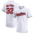 Kooe C.Guardians #32 Gavin Williams Player White Limited Elite Home Stitched Jerseys
