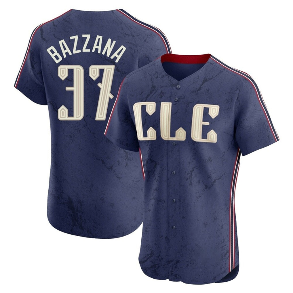 Kooe C.Guardians #37 Travis Bazzana Player Navy City Connect Limited Elite Home Stitched Jerseys