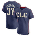 Kooe C.Guardians #37 Travis Bazzana Player Navy City Connect Limited Elite Home Stitched Jerseys