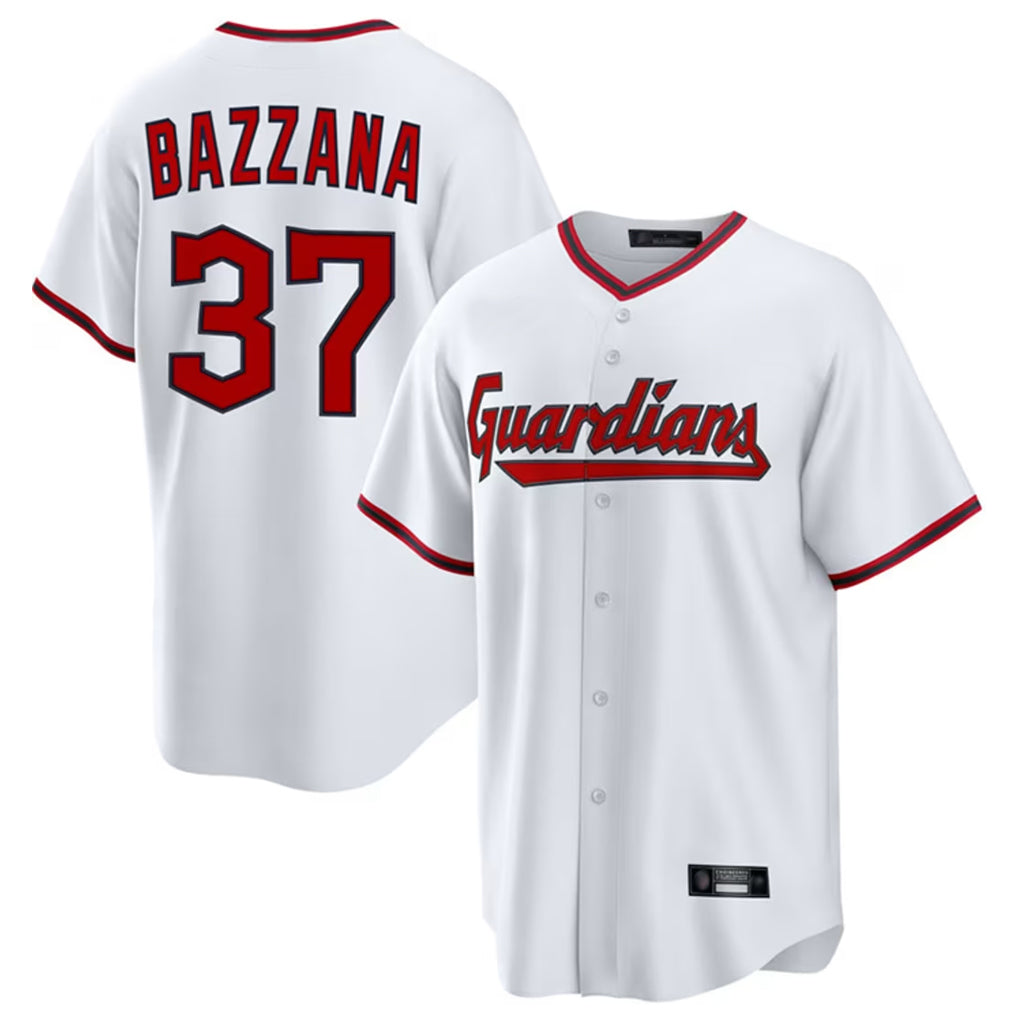 Kooe C.Guardians #37 Travis Bazzana Player White Game Home Stitched Jerseys