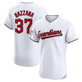 Kooe C.Guardians #37 Travis Bazzana Player White Limited Elite Home Stitched Jerseys