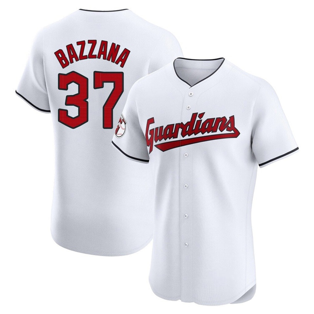 Kooe C.Guardians #37 Travis Bazzana Player White Limited Elite Home Stitched Jerseys