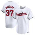 Kooe C.Guardians #37 Travis Bazzana Player White Limited Home Stitched Jerseys