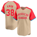 Kooe C.Guardians #38 Steven Kwan Player Cream American League All-Star Limited Home Stitched Jerseys