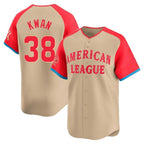 Kooe C.Guardians #38 Steven Kwan Player Cream American League All-Star Limited Home Stitched Jerseys