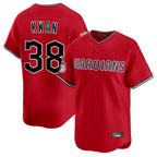 Kooe C.Guardians #38 Steven Kwan Player Red Limited Home Stitched Jerseys