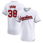 Kooe C.Guardians #38 Steven Kwan Player White Limited Elite Home Stitched Jerseys
