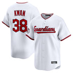 Kooe C.Guardians #38 Steven Kwan Player White Limited Home Game Stitched Jerseys