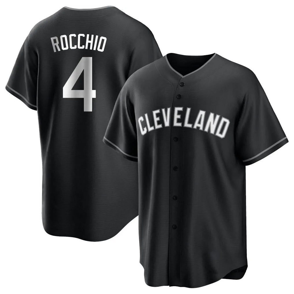 Kooe C.Guardians #4 Brayan Rocchio Player Black Home Game Stitched Jerseys