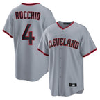 Kooe C.Guardians #4 Brayan Rocchio Player Gray Home Game Stitched Jerseys