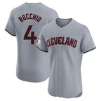 Kooe C.Guardians #4 Brayan Rocchio Player Gray Road Limited Elite Home Stitched Jerseys